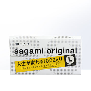 日本相模sagami幸福0.02安全套10只大号装