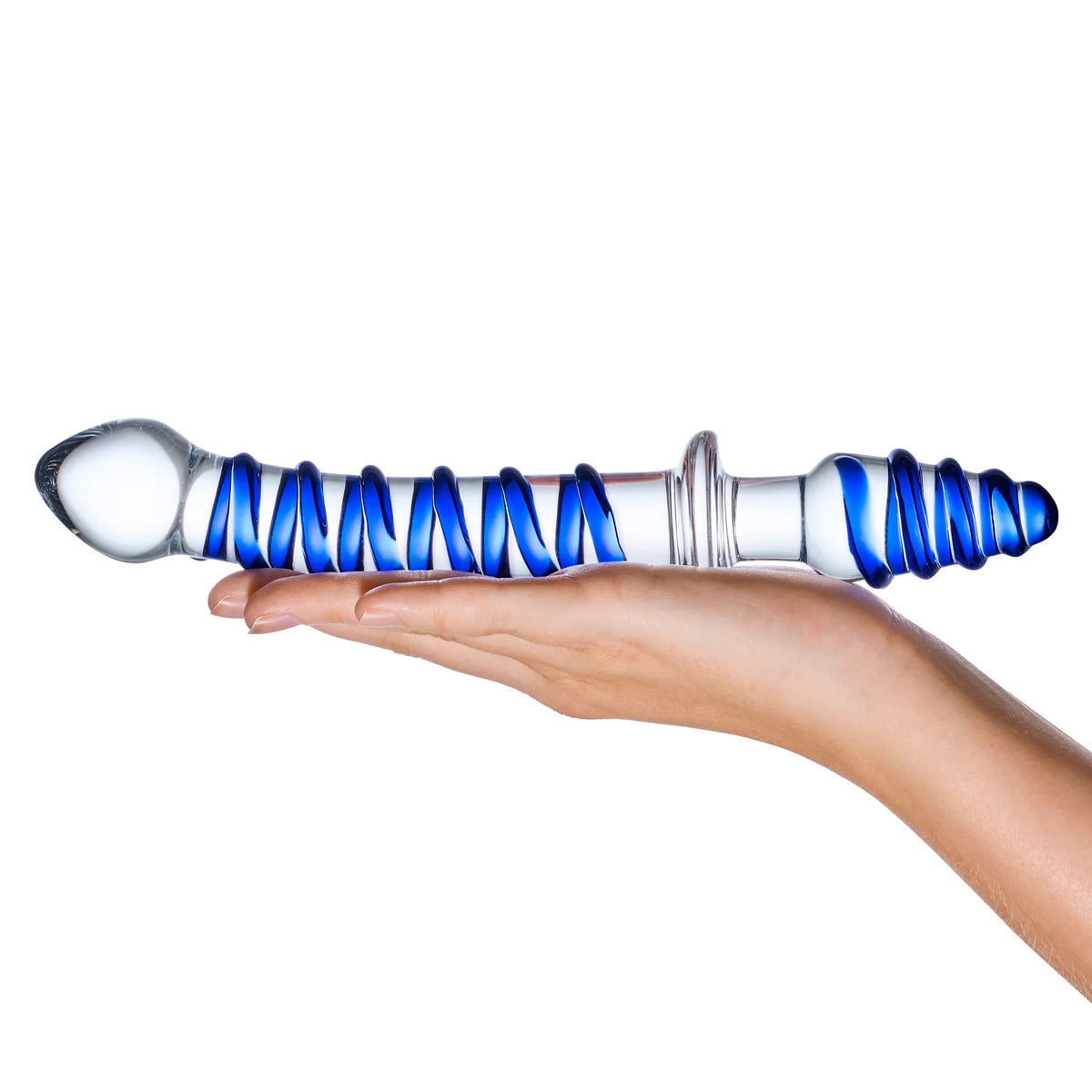 Gläs Mr. Swirly 双头玻璃阳具- 10英寸