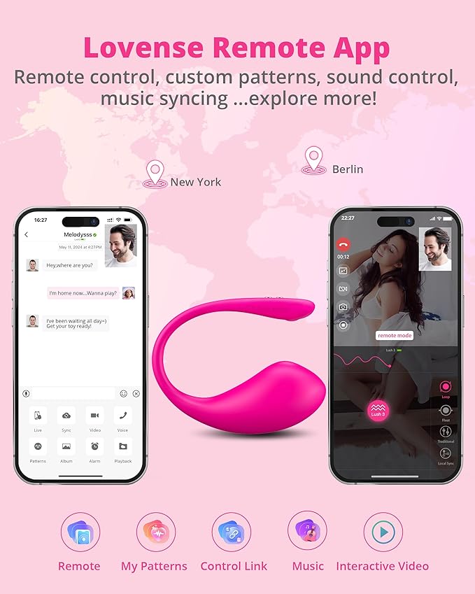 Lovense Lush 3代远程多模式社交App控制穿戴跳蛋