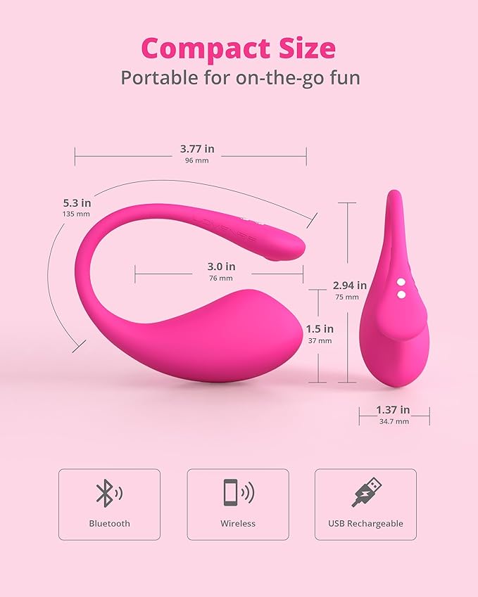 Lovense Lush 3代远程多模式社交App控制穿戴跳蛋