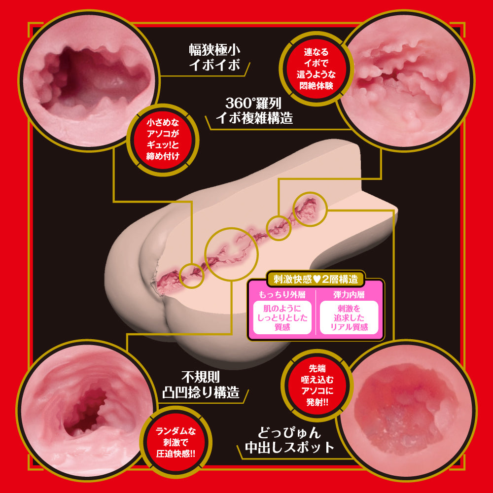 日本HATOPLA Japanese Real Hole 激 - Unpai