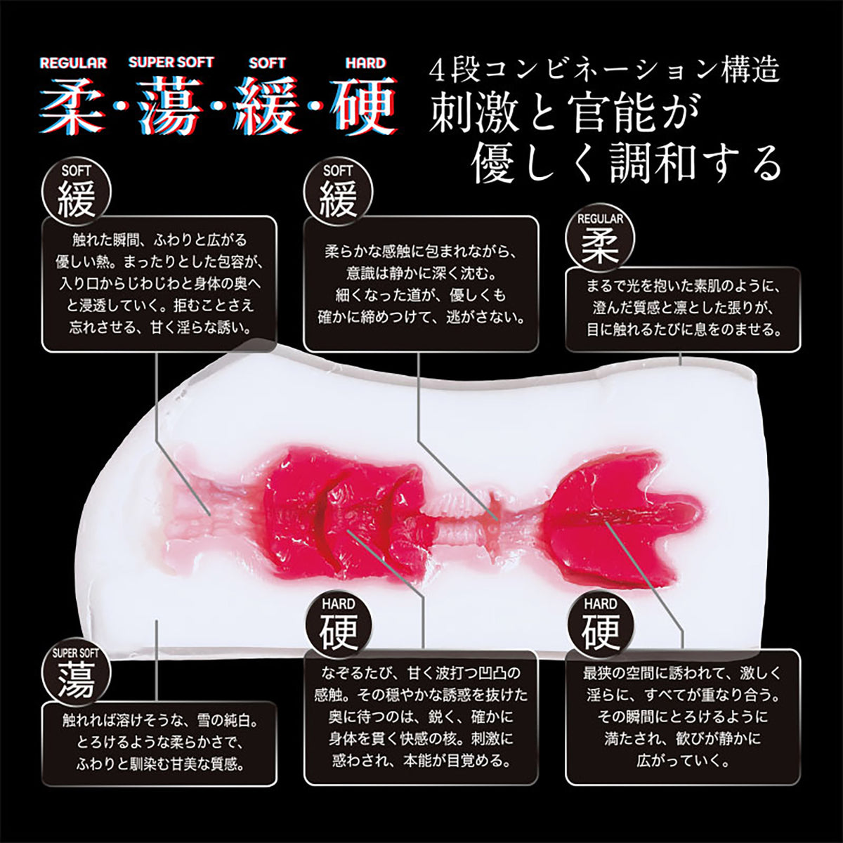 日本360° FETISH 雪濡月白肌幻想软体自慰飞机杯