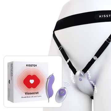 KISSTOY VIOSECRET 绑带遥控穿戴震动跳蛋