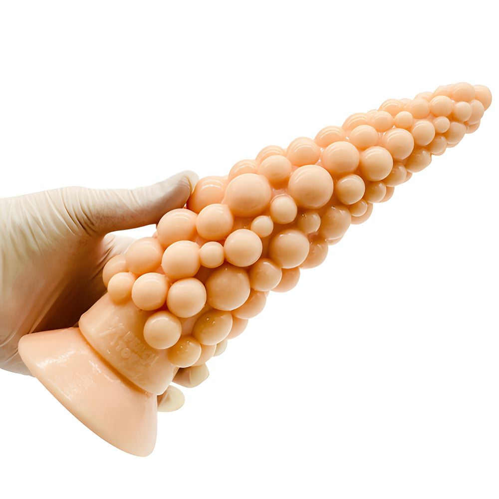 日本PEACH TOYS Crazy Fruit 狂果系列一体式吸盘颗粒按摩棒 - 三种硬度可选.