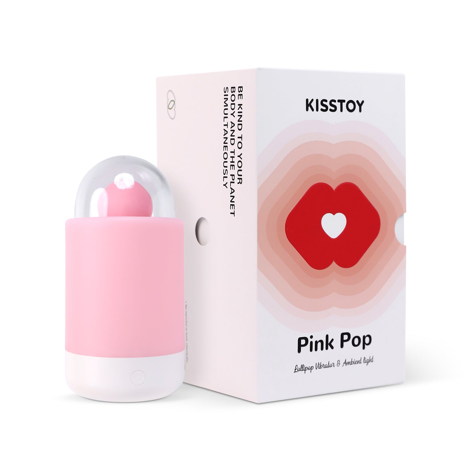 KISSTOY Pink pop 糖球球震动棒+夜灯.
