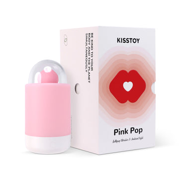 KISSTOY Pink pop 糖球球震动棒+夜灯.