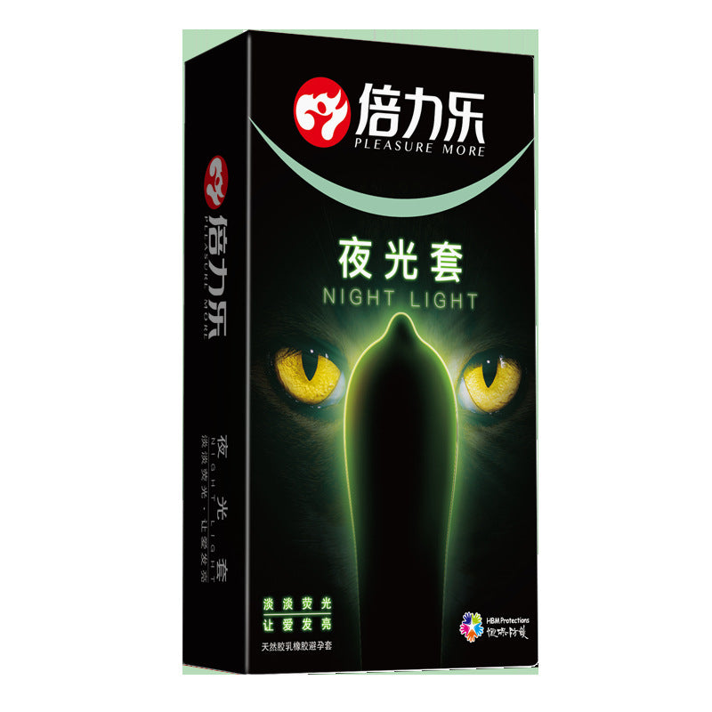 倍力乐夜光避孕套7只装-9Rabbit北美情趣用品