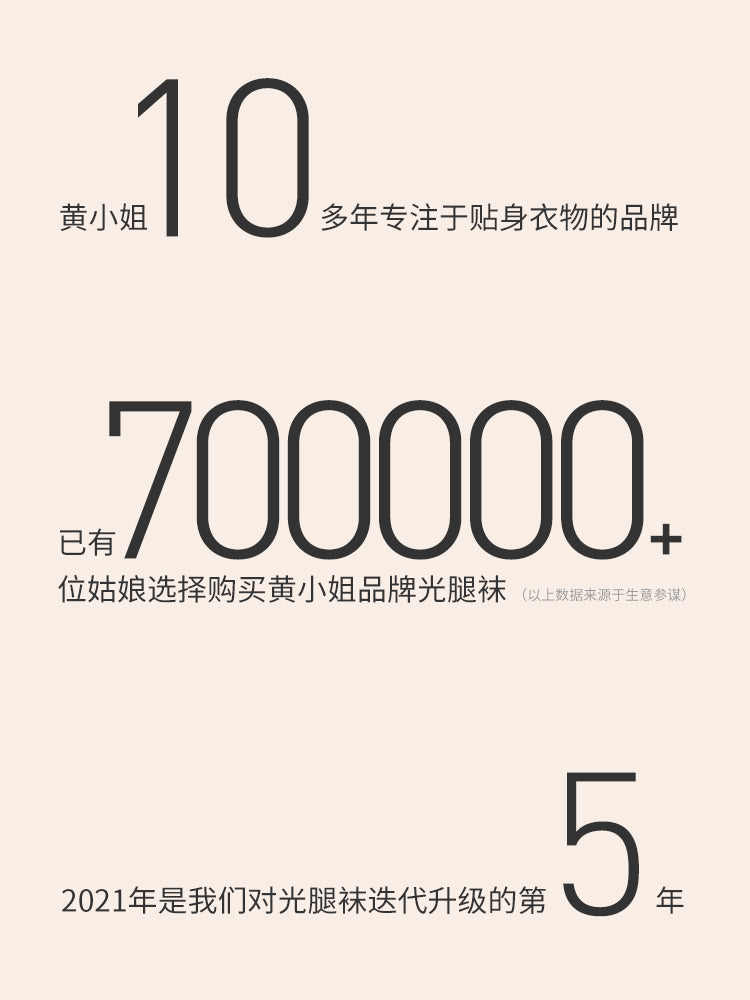 黄小姐2021新款光腿神器自然肤色秋冬裸感隐形加绒打底裤袜-9Rabbit北美情趣用品