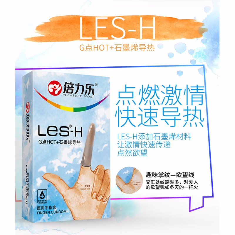 倍力乐LES女同情趣G点手指套 - 4款可选-9Rabbit北美情趣用品