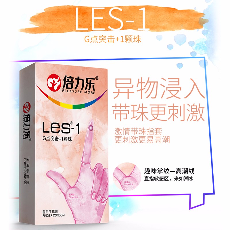 倍力乐LES女同情趣G点手指套 - 4款可选-9Rabbit北美情趣用品
