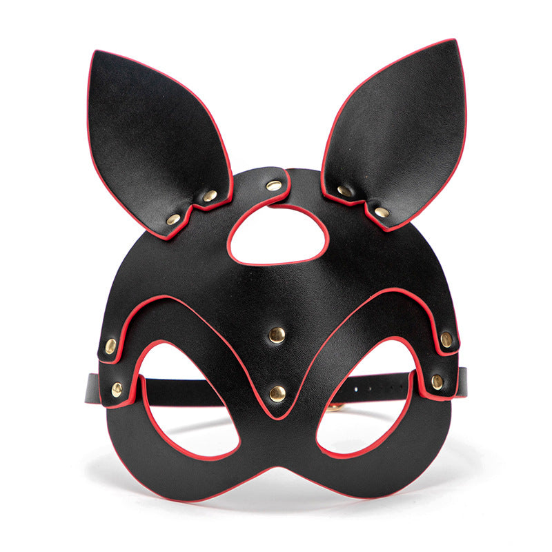 兔女郎皮革面具面罩-9Rabbit北美情趣用品